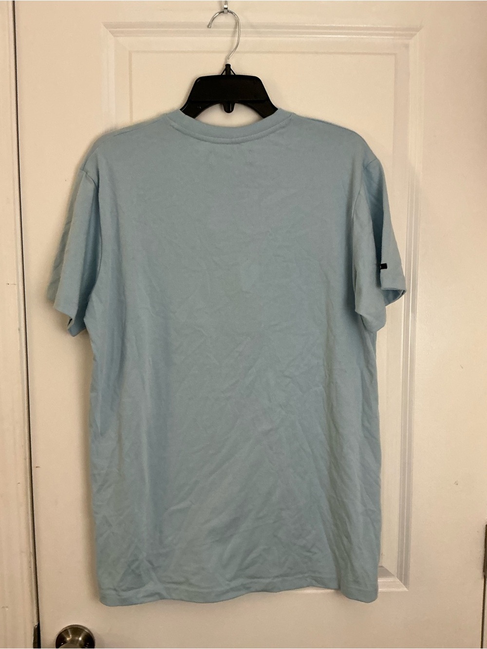 AKOO Evolution Light Blue Chenille Snobby Fox Graphic Tee T-Shirt Mens Size M NW - Picture 3 of 5
